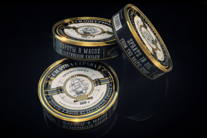 Морепродукты. Банка Шпроты.