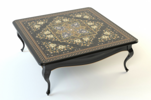 Кофейный столик. Инкрустация.