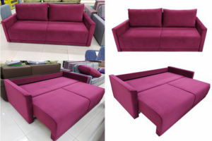 Диваны розовые на белый фон