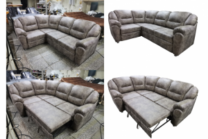 Диваны серые на белый фон