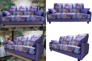 Диваны цветные на белый фон