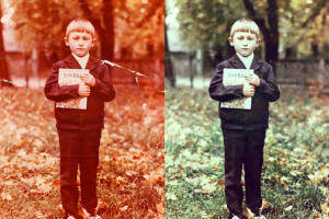 Восстановление фото, восстановление цвета