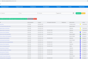 Веб-приложение (CRM-система) для мед. лаборатории (PHP + MySQL)