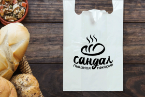 Дизайн логотипа пекарни «Сандал»