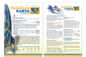 Продуктовая листовка Чешской почты