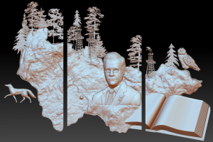 Создание юбилейного барельефа