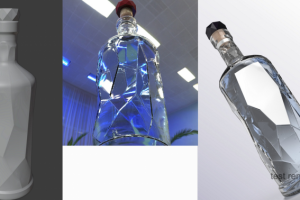 Бутылка "Лед"