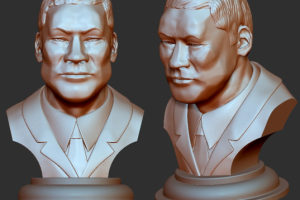 бюст мужчины