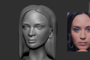 голова женщины