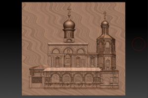 барельеф церковь