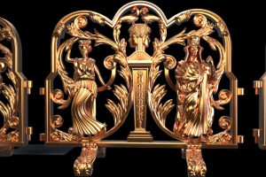 модель ограды