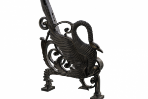 скамья с лебедем под литье