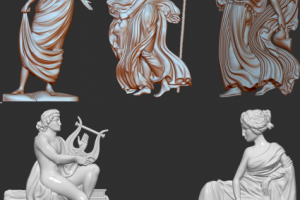 барельефы (копирование по фото)