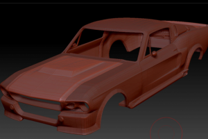 Модель Форд под печать