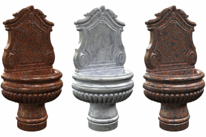 Модель фонтанчика под фрезеровку