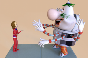 персонажи по мультику "Тайна третьей планеты"