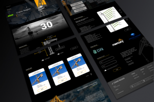 Дизайн сайта для Регион Кран