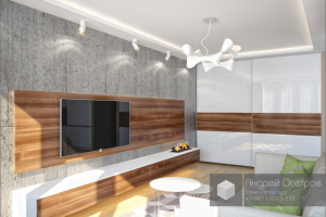 Светлая квартира-студия