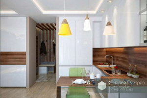 Светлая квартира-студия