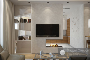 Кухня-гостиная в современном стиле