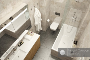 Апартаменты в Репино - Ванная