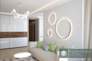 Светлая квартира-студия