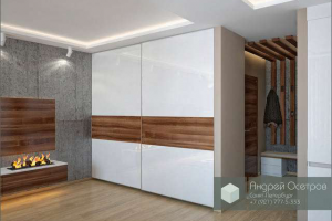 Светлая квартира-студия