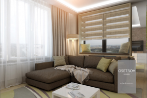 ЖК "Мегалит" / Кухня-гостиная