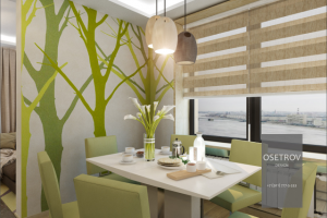 ЖК "Мегалит" / Кухня-гостиная