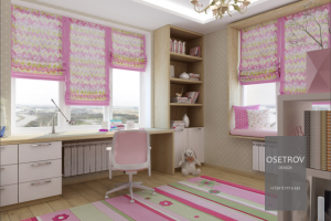 ЖК "Мегалит" / Детская для девочки