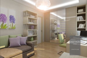 ЖК "Мегалит" / Гостевая комната