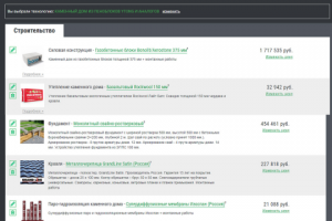 РАЗРАБОТКА КАЛЬКУЛЯТОРА РАСЧЕТА СТОИМОСТИ СТРОИТЕЛЬСТВА