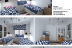 Квартира площадью 73 кв.м. в Москве