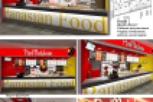 Кафе азиатской кухни. ТЦ "Тау-галерея", г. Саратов.