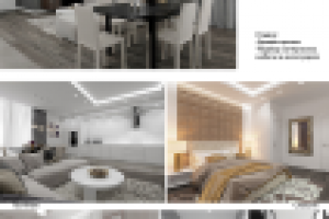 Интерьер квартиры площадью 110 кв.м. в ЖК "Олимпийская деревня"