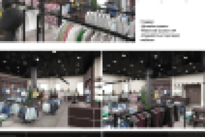 Интерьер магазина одежды площадью 240 кв.м. г. Чехов