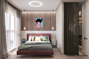 Квартира в ЖК Union Park — 2, Спальня