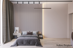 Дом в Ольгино - гостевая спальня