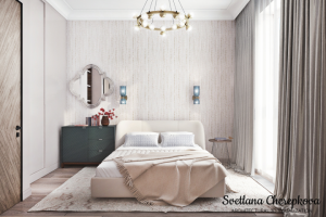 Квартира в ЖК Union Park. Спальня