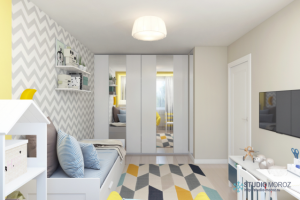 Пастельно-желтая детская