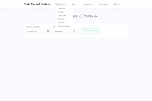 Система по сбору данных из Wildberries API и Ozon API