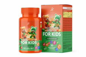 Этикетка и упаковка для детских витаминов