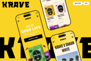 Дизайн магазина закусок