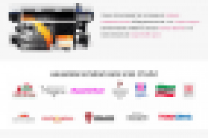 Верстка лендинга типографии