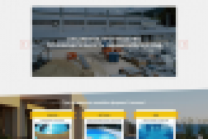 Верстка лендинга пластиковые бассейны