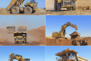 CAT на алмазном карьере в Архангельске