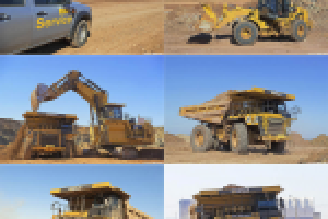 CAT на алмазном карьере в Архангельске