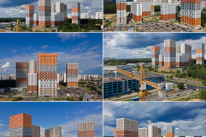 Аэросъемка жилых комплексов