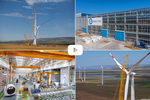 Аэровидеосъемка производства и ветряков для Росатома