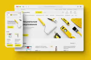 Cтроительный магазин на WooCoomerce